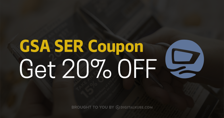 GSA Search Engine Ranker Coupon