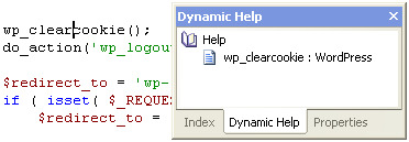 CodeLobster - WordPress Dynamic Help