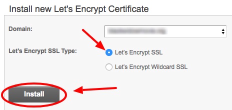 SiteGround Install SSL