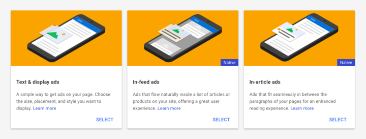 AdSense Ad Types