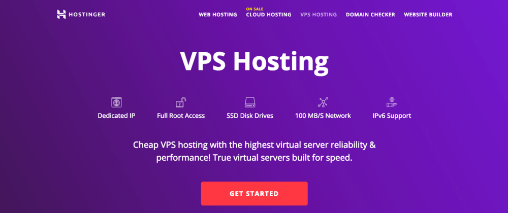Hostinger VPS Hosting