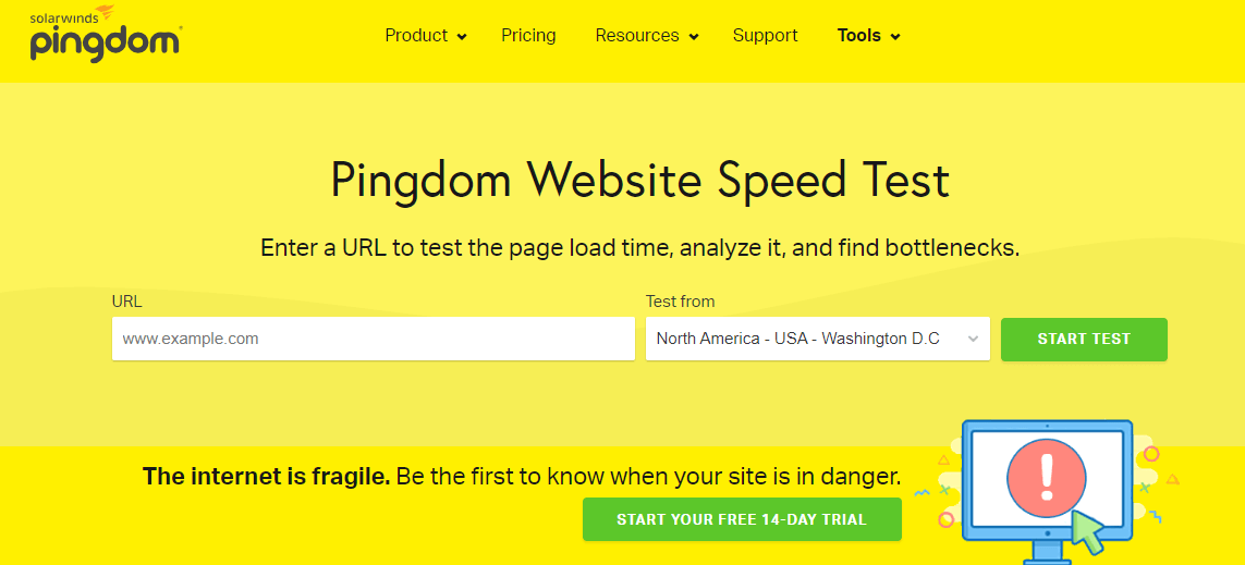 Pingdom Tools