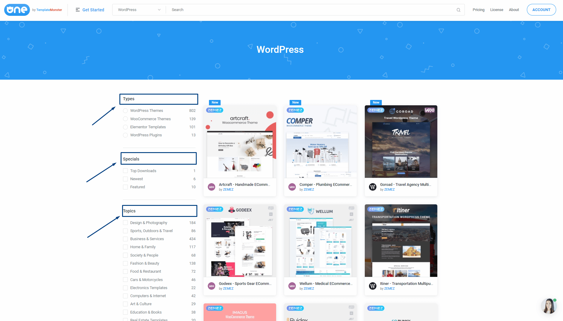 ONE Membership Filters