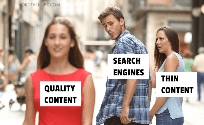 Thin Content and Search Engines