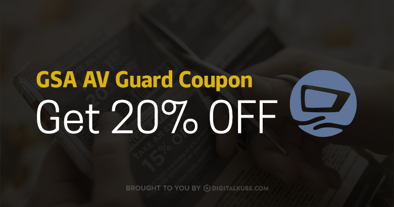GSA AV Guard Coupon