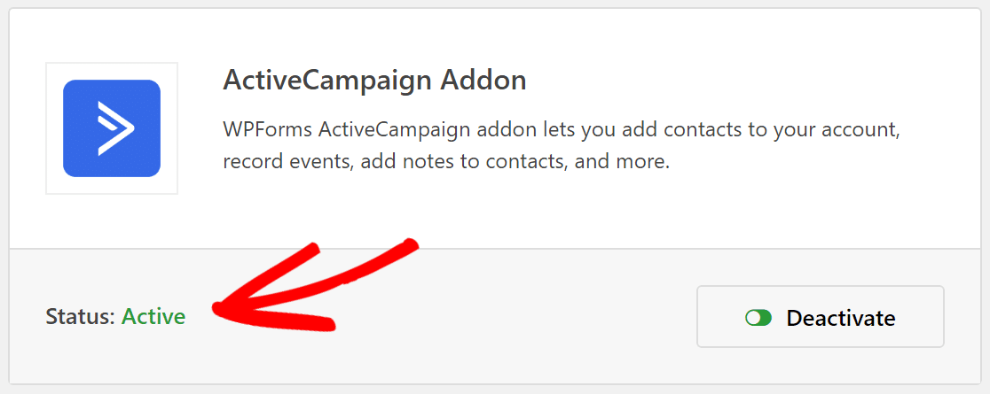 ActiveCampaign Addon