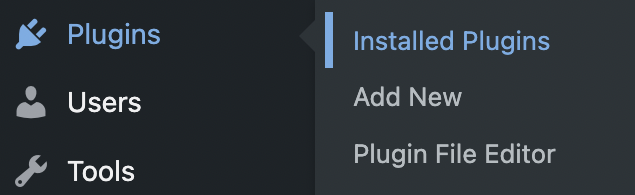 Installed Plugins